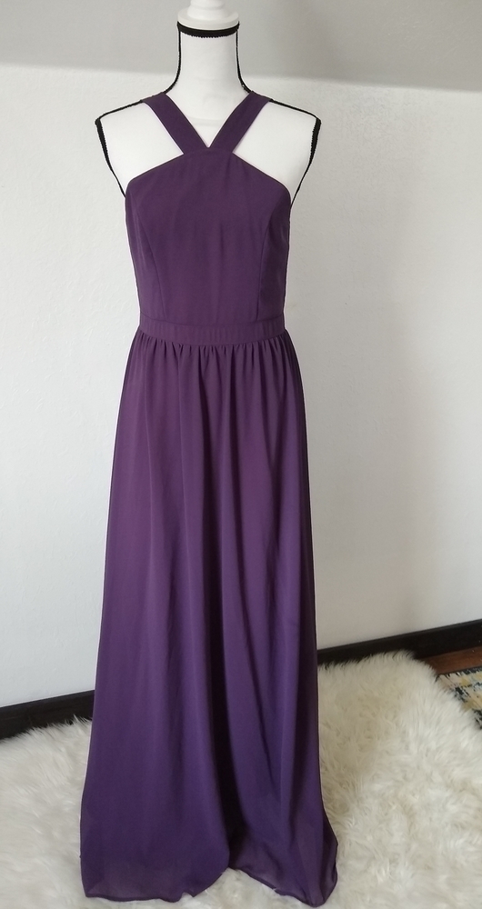 Lulu's Purple Maxi Dress - Picture 5 of 13